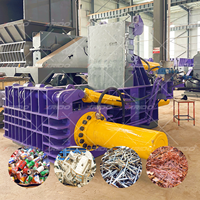Presse à balles hydraulique pour ferraille, acier, aluminium, cuivre et carrosseries de voitures