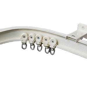 <span class=keywords><strong>Rail</strong></span> de <span class=keywords><strong>rideau</strong></span> <span class=keywords><strong>encastrable</strong></span> en aluminium silencieuse, 1 p, montage au <span class=keywords><strong>plafond</strong></span>, <span class=keywords><strong>rail</strong></span> de <span class=keywords><strong>rideau</strong></span> encastré, DIY - Product Image 1