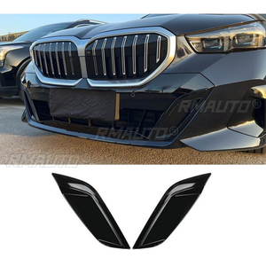 Para BMW Serie 5 i5 2024-2025: Marco decorativo para la entrada de aire del parachoques delantero, cubierta de la rejilla de ventilación del parachoques delantero - Product Image 2