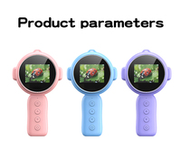 500X Kids Handheld Microscope Camera Y11 2.0" IPS 9 LED USB Rechargeable Portable Digital Magnifying Glass Factory Direct