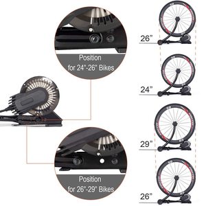 Plataforma <span class=keywords><strong>de</strong></span> Entrenamiento Silenciosa para Bicicleta <span class=keywords><strong>de</strong></span> Acero BETO, para Ejercicio en Interiores, Ciclismo y Fitness, 24-28 Pulgadas - Product Image 3