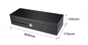 Tiroir <span class=keywords><strong>caisse</strong></span> <span class=keywords><strong>enregistreuse</strong></span> en métal haute qualité, USB blanc, petite série coulissante, verrouillage avant, tiroir d'argent, 3b/6c - Product Image 6