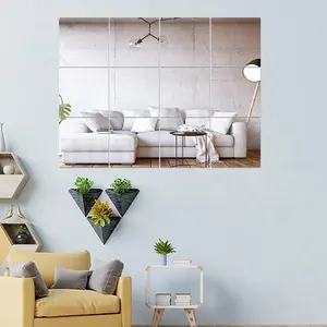 HQ Customized Frameless Small Mirror Acrylic Reflective Mirror for DIY Craft Home Wall Decor