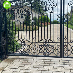 MJYT Gate Company diseña y fabrica puertas <span class=keywords><strong>de</strong></span> <span class=keywords><strong>entrada</strong></span> <span class=keywords><strong>de</strong></span> hierro forjado <span class=keywords><strong>de</strong></span> lujo, adecuadas para villas, fincas y castillos. - Product Image 6