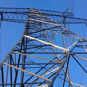 Electric Power Transmission Angle High Quality Power Transmission Tower Electrical Steel Tower