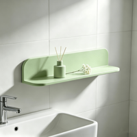 Étagère de salle de bain moderne sur mesure en surface solide, table d'appoint autoportante pour baignoire, support de rangement, banc de douche, accessoire OEM ODM, usine