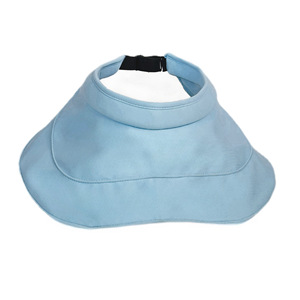 Women's Sun Visor Hat Wide Brim UV Protection Breathable Foldable Outdoor Fashion Cap Black - Product Image 5