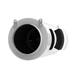 250mm Hydroponics Silent Mixed Flow Exhaust Inline Duct Fan