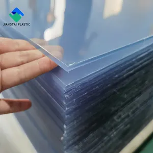 Jiangtai 슈퍼 투명도 5mm 두께 단단한 투명 PVC 시트 보드 패널