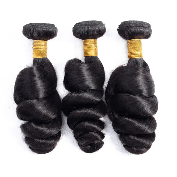 Loose Wave human hair bundles virgin hair with closure lace frontals vendors mink brazilian peruvian weave free shipping