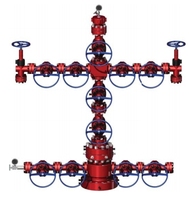 Arbre de Noël de connexion de bride manuelle de haute qualité 5000 PSI pour la production de champs pétrolifères