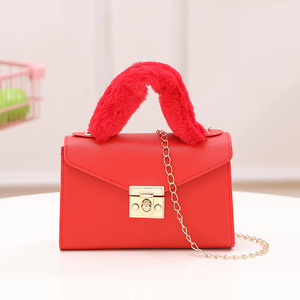 Bolsos de Mano para Mujer al por Mayor, Nuevo Estilo, Color Sólido, con Cadena y Cierre, para Uso Diario - Product Image 2