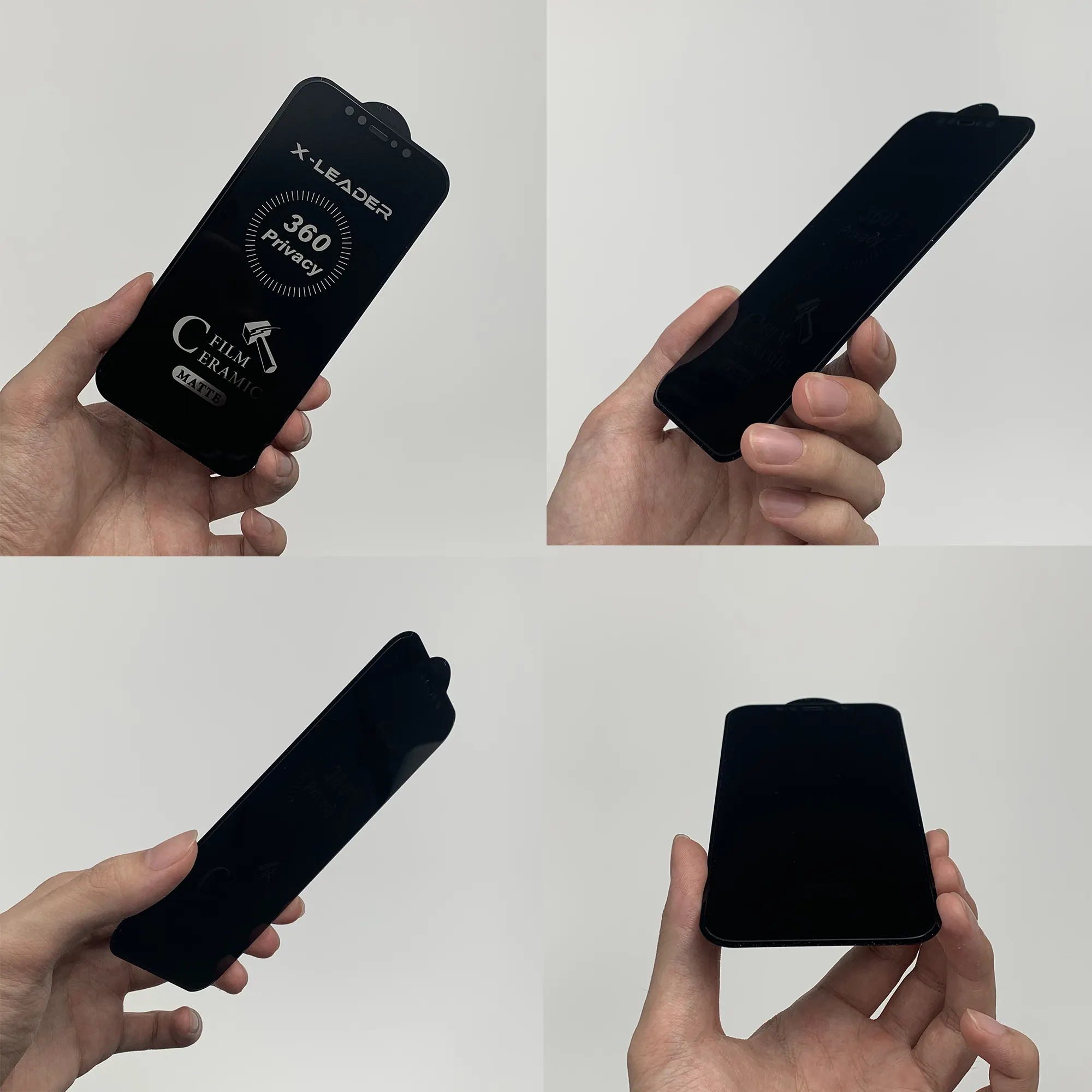 Hot Bán New 360 Độ Tư Nhân Chống-Peep Tempered Glass Điện Thoại Di Động Bảo Vệ Màn Hình Riêng Tư Cho Iphone 12 13 14 Pro Max