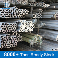 Hanwei ekstrusi pemotongan Finishing 2024 tabung aluminium | Kekuatan tinggi tahan aus dipoles T3-T8 temperter Aerospace otomotif
