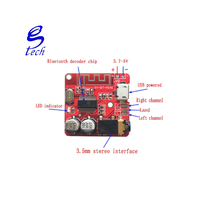 Placa Receptora de Audio VHM-314 5.0, Módulo Decodificador MP3 Sin Pérdidas, Módulo de Música Estéreo Inalámbrico con Carga de Batería de Litio