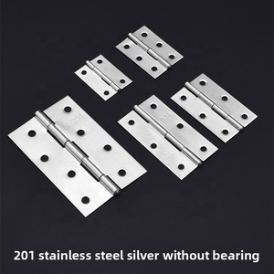 304 Stainless Steel Furniture <strong>Hinge</strong> Flat-Opening Foldable Thickened Small <strong>Hinges</strong> for Wardrobe Wooden - Product Image 5