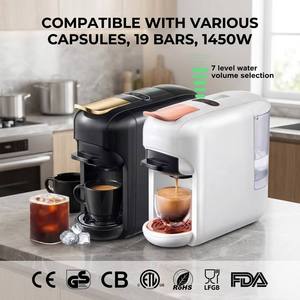 <span class=keywords><strong>Machine</strong></span> <span class=keywords><strong>à</strong></span> expresso multifonctionnelle 5 en 1, cafetière chaude et froide compatible avec plusieurs capsules et <span class=keywords><strong>café</strong></span> moulu - Product Image 6