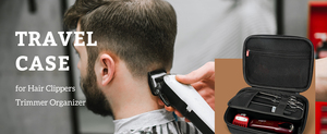 Estuche rígido de viaje personalizado para cortapelos, organizador de suministros de peluquero para corte de pelo para <span class=keywords><strong>Wahl</strong></span> 5Star/Andis Razor Guard Grooming Kits - Product Image 5