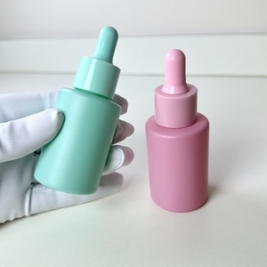 Botella con Gotero de 30 ml, Botellas de Vidrio Mate Coloridas para Suero y Aceite Capilar con Gotero, Buen Precio, Envase de Tubo para Productos para el Cuidado de la Piel - Product Image 2