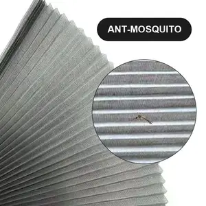 Fiberglas pileli böcek ekran polyester plisse sivrisinek teli örgü