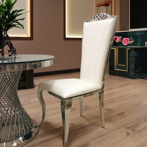New Style <strong>Silver</strong> Diamond Wedding Dining <strong>Chair</strong> - Product Image 3