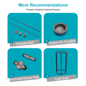 Graphite Carbon crucibleshugh mật độ Graphite PG lớp phủ crucible được sử dụng trong phân tích hóa học - Product Image 5