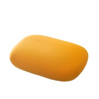 Oreiller de cou ergonomique portable en mousse à mémoire de forme, forme tendance, personnalisé, motif végétal/uni, anti-bactérien, OEM usine