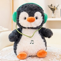 Peluche pingouin super douce 8 pouces Remplissage en coton PP Anti-stress Drôle Petit pingouin en tissu Cadeau d'anniversaire