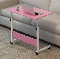 Mobilier de bureau professionnel nouvellement développé bureau d'ordinateur en verre à hauteur réglable pour le salon