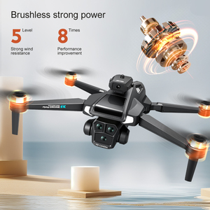 Chuyên Nghiệp M22 Có Thể Gập Lại 4K Máy Ảnh Quadcopter <span class=keywords><strong>Drone</strong></span> 2.4G Wifi HD FPV Với Không Chổi Than Trở Ngại Tránh Điều Khiển Từ Xa Màn Hình - Product Image 5
