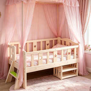 Wood Toddler <b>Frame</b> <b>Beds</b> Adorable Children's Bedroom Furniture <b>Bed</b> for Kids Modern <b>bed</b> edge guard for kids - Product Image 4