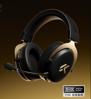 MCHOSE V9 Pro 2 Headset Gaming Nirkabel dengan Audio Spasial THX 360 Surround Sound dan Mikrofon Peredam Kebisingan yang Dapat Dilepas