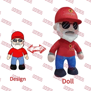 Mềm Tùy Chỉnh Thú Nhồi Bông Đồ Chơi Sang Trọng Fluffy Sang Trọng Nhồi Bông Capybara Động Vật Biển Đồ Chơi Tùy Chỉnh Riêng Bạn Đồ Chơi Sang Trọng - Product Image 4