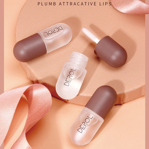 Meest Populaire Derol Transparant Clear Capsule Lipgloss Lip Care Serum Mint Lip Plumping Olie - Product Image 2