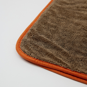 Seoul Microfiber 73x90cm <b>Car</b> <b>Wash</b> Dry Towel 600gsm Soft Knitted Cloth with Silk Edge Twisted Wrap Detailing <b>Car</b> Care <b>Accessory</b> - Product Image 5