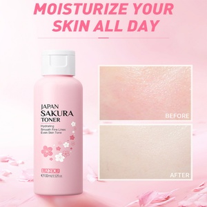 Tónico Facial LAIKOU 100ml, Marca Privada, con Extracto de Sakura Japonés, Hidratante, para Suavizar Líneas Finas y Aclarar la Piel - Product Image 6