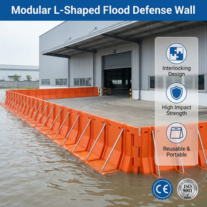 Barrière <span class=keywords><strong>anti</strong></span>-<span class=keywords><strong>inondation</strong></span> mobile en ABS pour <span class=keywords><strong>garage</strong></span>, panneau de contrôle des inondations, déflecteur d'eau en plastique, barrière <span class=keywords><strong>anti</strong></span>-<span class=keywords><strong>inondation</strong></span> robuste en PVC - Product Image 2