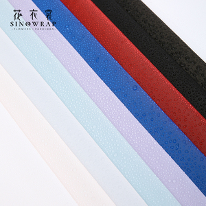 Sinowrap Hot Hoa Giấy Gói Đặc Biệt B Phiên Bản Hàn Quốc Phong Cách Thiết Kế Vàng Cạnh Khung Không Thấm Nước Mờ Bán Buôn - Product Image 5
