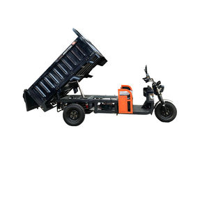 Tricycle cargo hybride électrique polyvalent avec benne basculante hydraulique et utilisation pour machines de chantier ou <span class=keywords><strong>DLS</strong></span> - Product Image 4