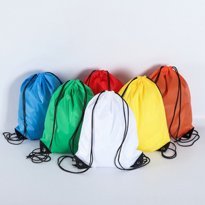 Wholesale Customized Logo Size Polyester Drawstring Backpack Gym Sports <strong>String</strong> <strong>Bag</strong> Backpacks Nylon Drawstring <strong>Bag</strong> for Gifts - Product Image 4