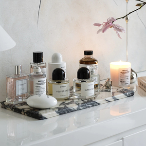 Bandeja de Aromaterapia de Mármol <span class=keywords><strong>Natural</strong></span> Art <span class=keywords><strong>Deco</strong></span>, Personalizada, de Lujo, para Decoración del Hogar, Joyería, Mesa de Té, Almacenamiento - Product Image 5