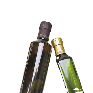 Grosir 750ml botol hijau tua penjualan laris botol kaca persegi botol minyak zaitun Dorica - Product Image 5