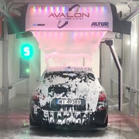 Machine de lavage de voiture automatique à haute pression sans contact en libre-service pour les parkings
