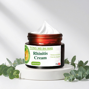 Crème de traitement de la rhinite entièrement naturelle - Soulage la sinusite chronique, les démangeaisons aux narines, les éternuements et les irritations nasales - Product Image 2