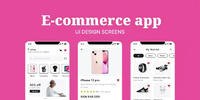 Application mobile de commande d'achat en ligne intelligente pour le commerce électronique, application pour Android et iOS, conception et développement d'applications natives
