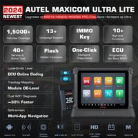 Autel Maxicom Ultra Lite Herramienta de diagnóstico de Altar inteligente Escáner 40 + Servicios Programación y codificación Igual que Altar Maxisys Ultra
