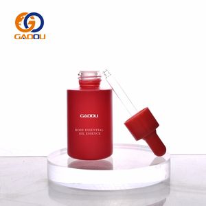 Flacon compte-gouttes en verre de luxe 15 ml 30 ml 50 ml, contenants cosmétiques colorés pour huiles essentielles, emballage pour soins de la peau - Product Image 1