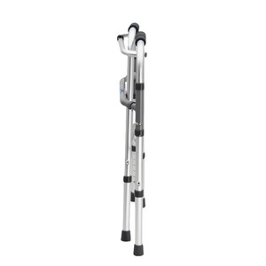 Aide à la marche en alliage d'aluminium, réglable en hauteur, pliable, pour personnes âgées et handicapées - Product Image 3