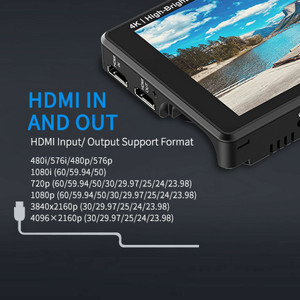 <span class=keywords><strong>M</strong></span>àn hình <span class=keywords><strong>m</strong></span>áy quay DSLR FEELWORLD LUT6 6 inch 2600 nits HDR với HDMI 4K, hiển thị dạng sóng, tùy chỉnh LOGO, nhà <span class=keywords><strong>m</strong></span>áy sản xuất trực tiếp dành cho <span class=keywords><strong>studio</strong></span> phim - Product Image 5