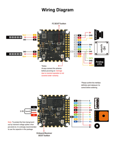 Controlador de Vuelo FPPV Drone H743 AIO 24A FC ESC <span class=keywords><strong>Combo</strong></span> STM32H743 con ESC AM32 de 25A Integrado para <span class=keywords><strong>Mini</strong></span> Dron de Carreras - Product Image 3